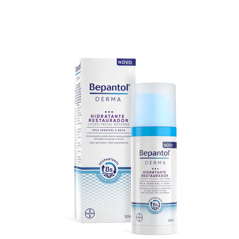 Bepantol Derma Restaurador Noturno - Hidratante Facial 50ml