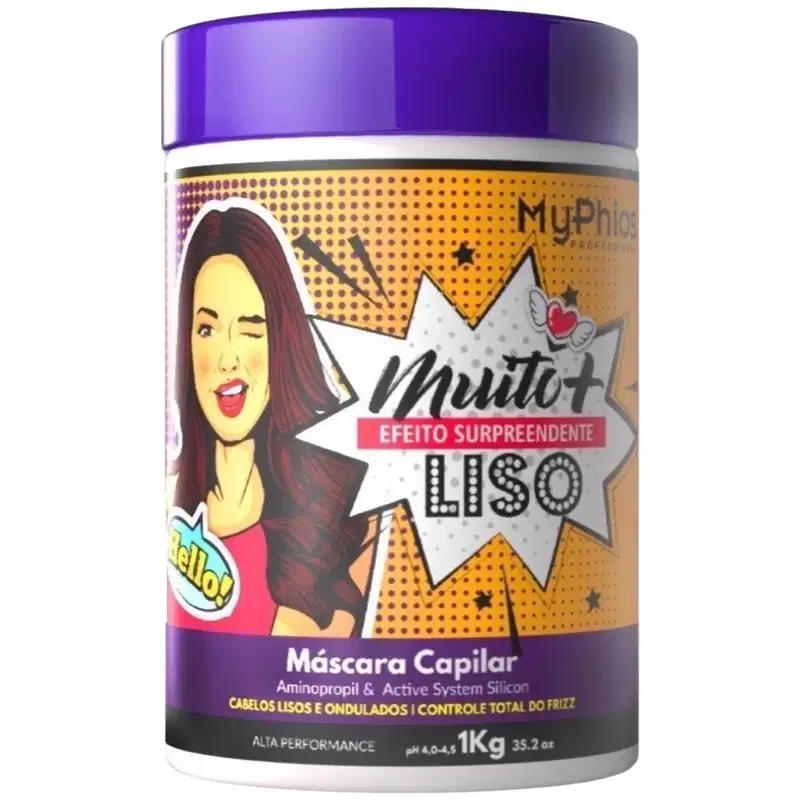 MyPhios Professional Muito Mais Liso - Máscara Capilar 1kg