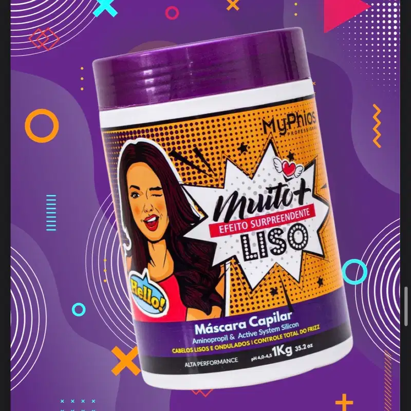MyPhios Professional Muito Mais Liso - Máscara Capilar 1kg