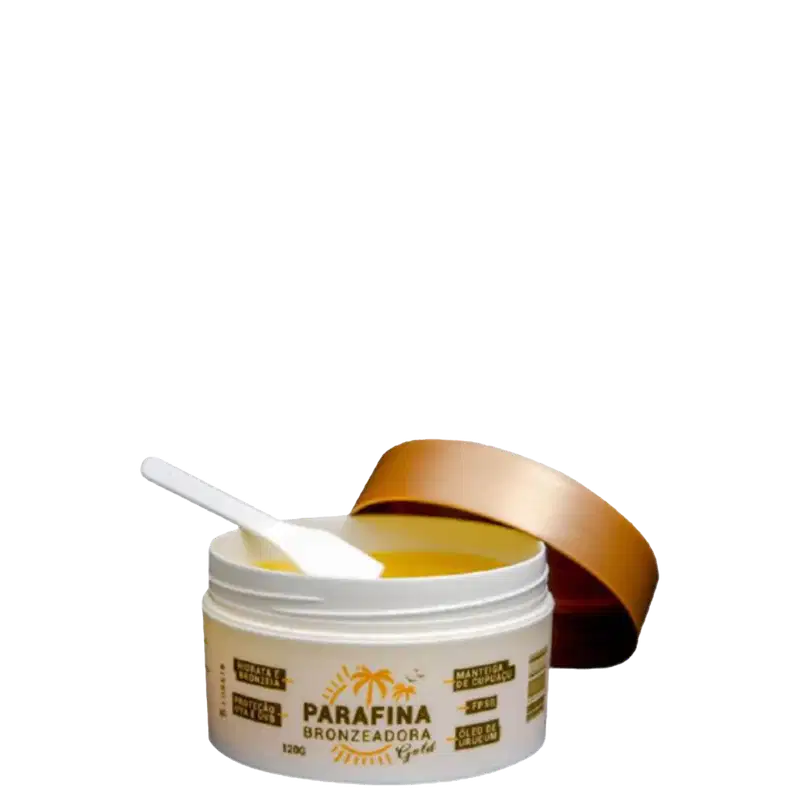 Lorkin Parafina Bronzeadora Gold FPS 8 - Bronzeador Corporal 120g