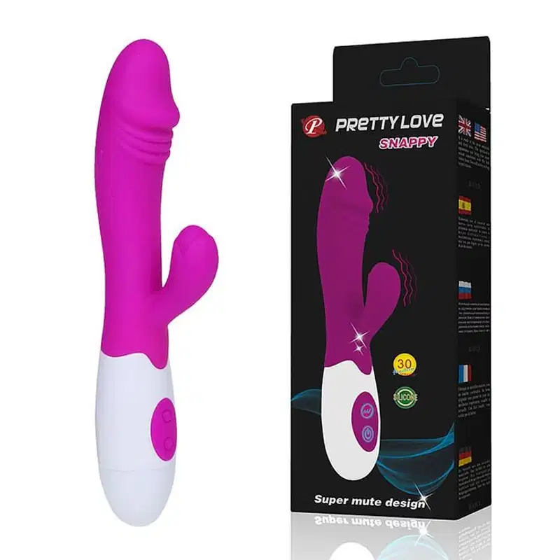 Pretty Love Snappy Silicone - Vibrador Feminino