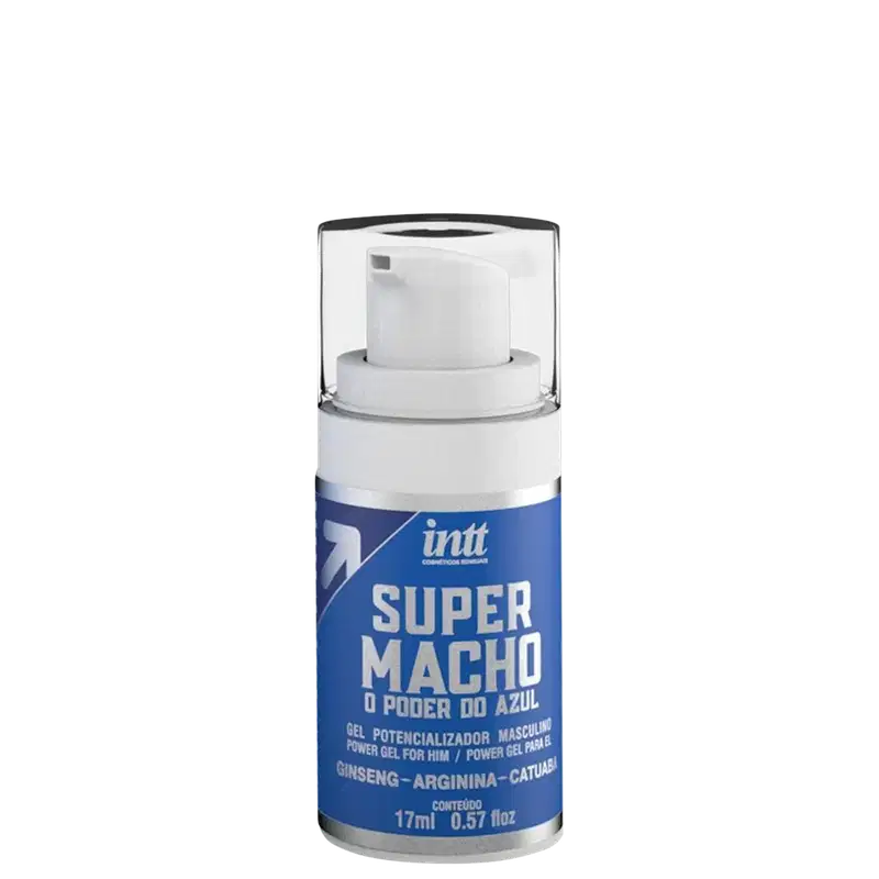 Intt Super Macho O Poder do Azul - Gel Potencializador Masculino 17ml