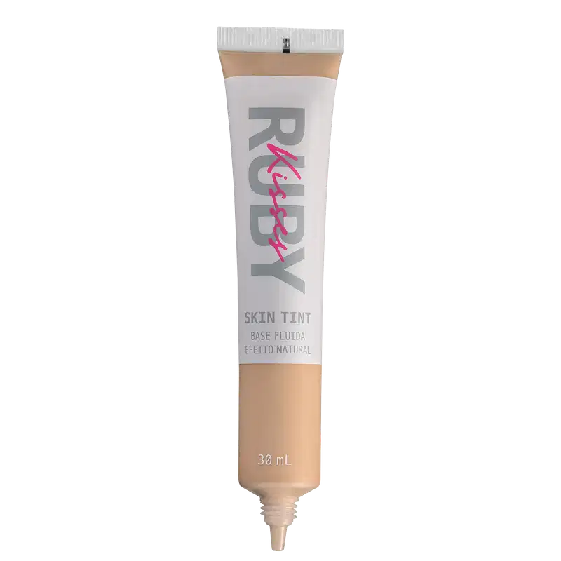 Ruby Kisses Skin Tint Fluida 130 - Base Líquida 30ml