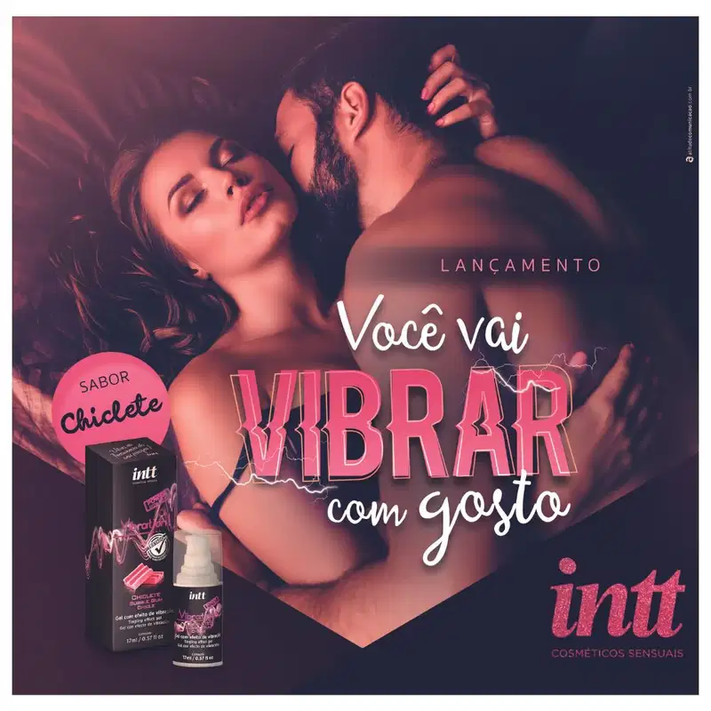 Intt Vibration Power Chiclete - Gel Estimulador de Libido 17ml