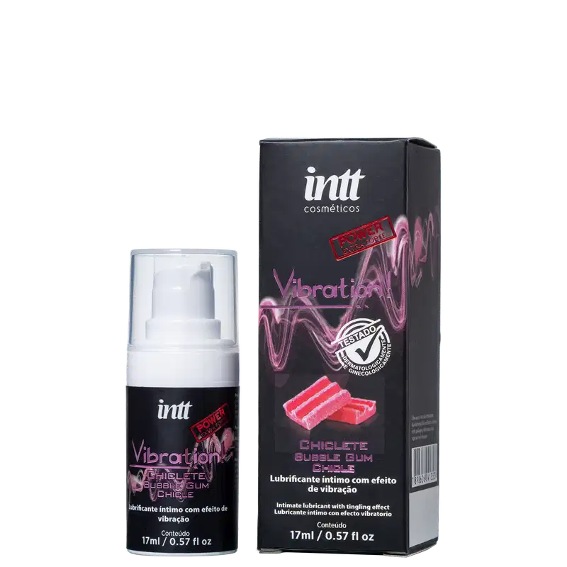 Intt Vibration Power Chiclete - Gel Estimulador de Libido 17ml