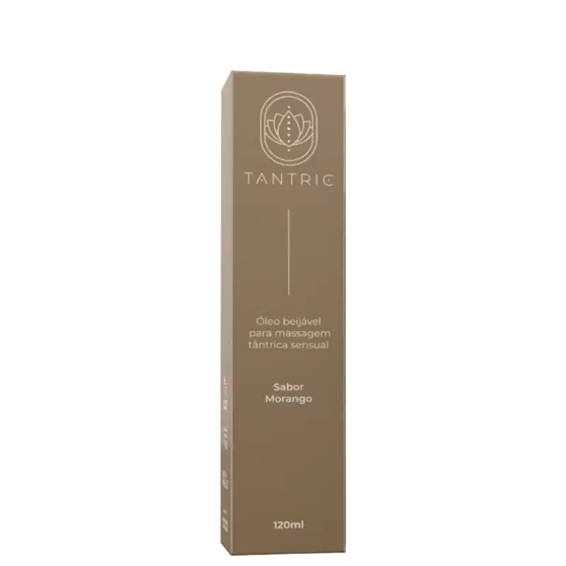 A Sós Tantra Beijável Morango - Óleo para Massagem 60ml