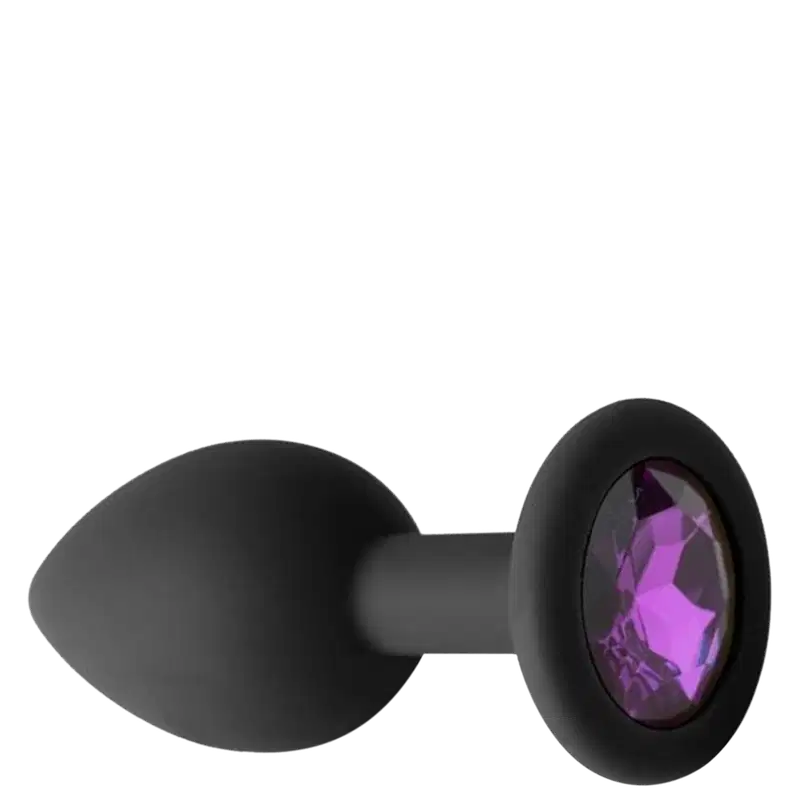 A Sós Go Play Niu Silicone Preto - Plug Anal