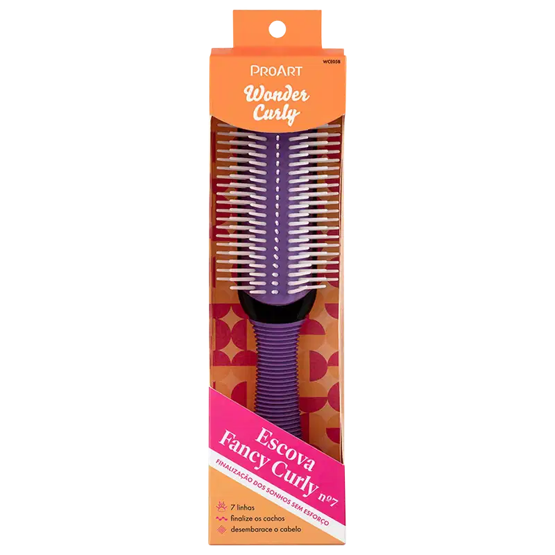 ProArt Fancy Curly nº 7 - Escova de Cabelo