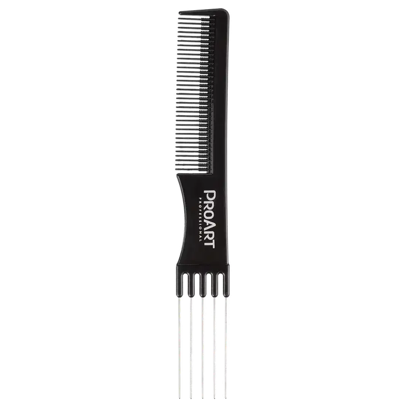 ProArt Profissional Dentes de Metal - Pente de Cabelo