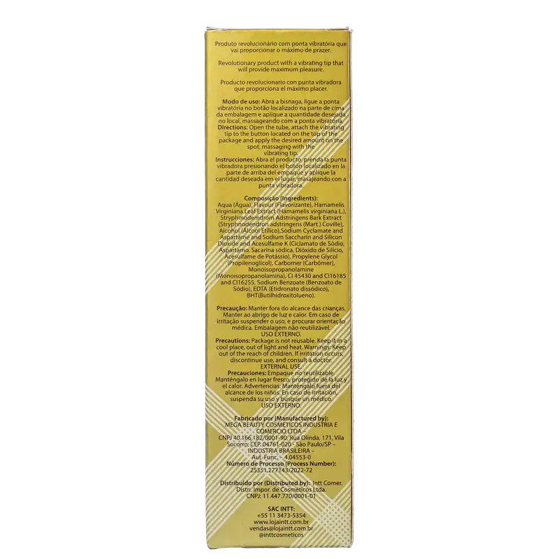 Intt Lady Gooza - Gel Sensibilizante Feminino 15g