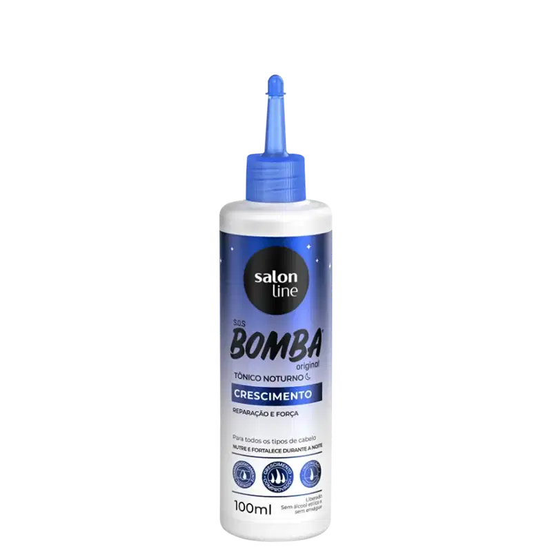 Salon Line S.O.S Bomba Noturno Crescimento - Tônico Capilar 100ml