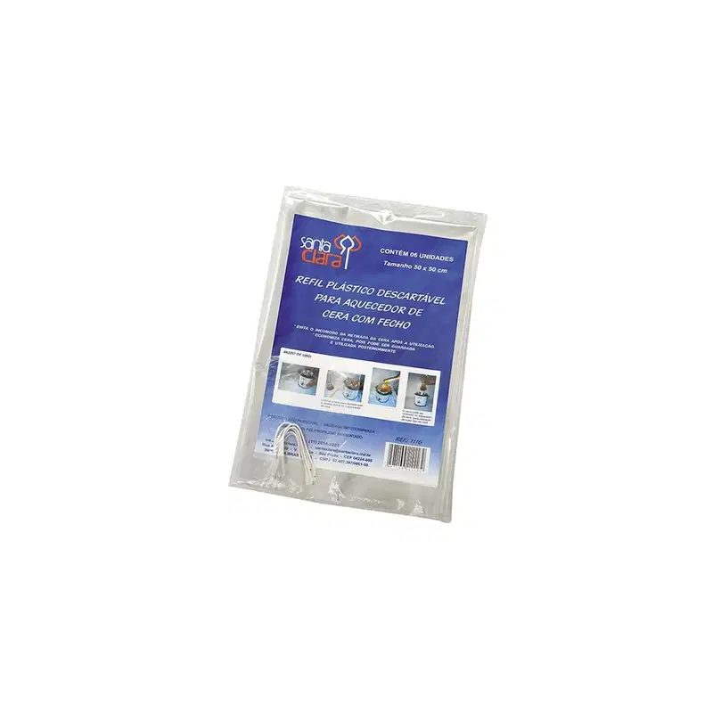 Santa Clara Refil - Papel Termocera para Aquecedor (6 Unidades)