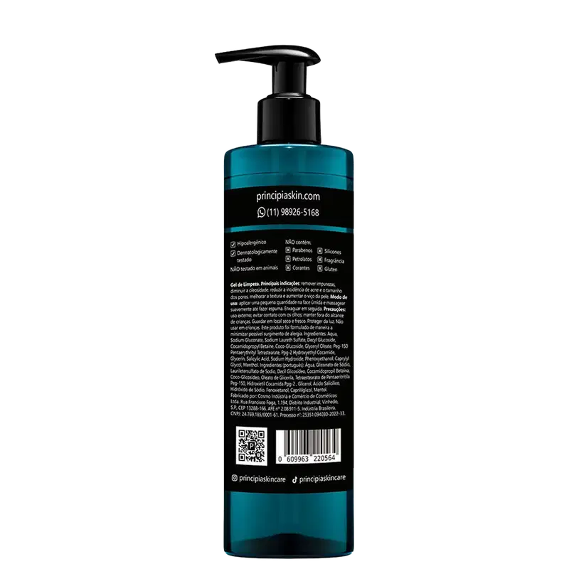 Principia GL-01 - Gel de Limpeza Facial 350g