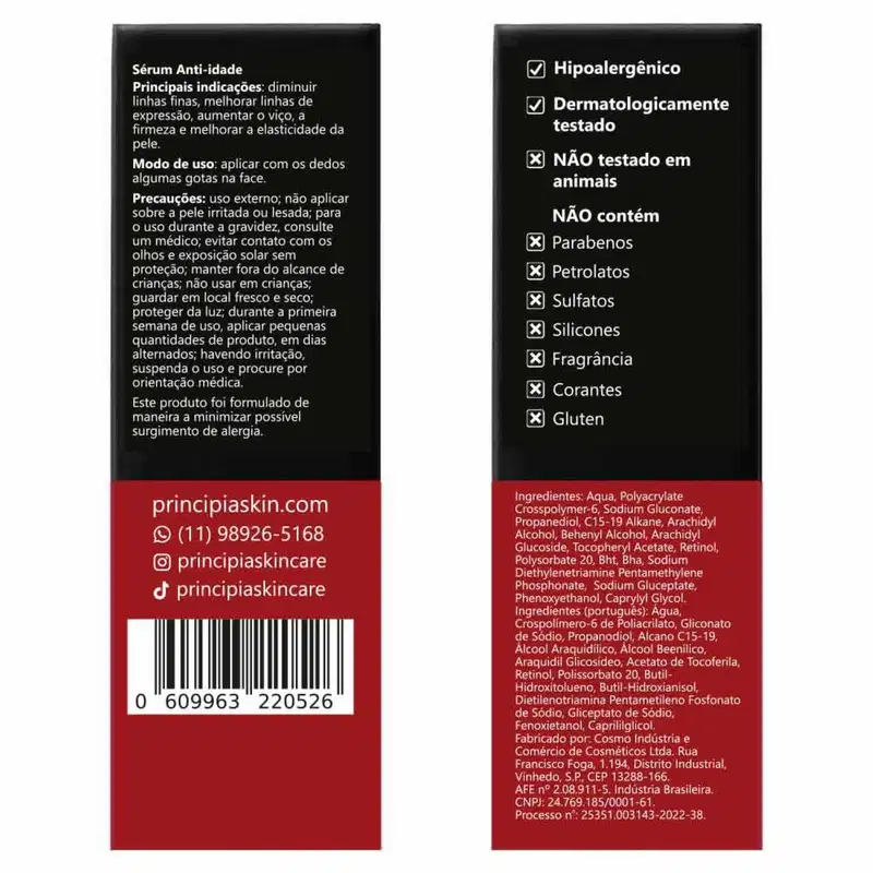 Principia Rn-0,3 - Sérum Facial 30ml