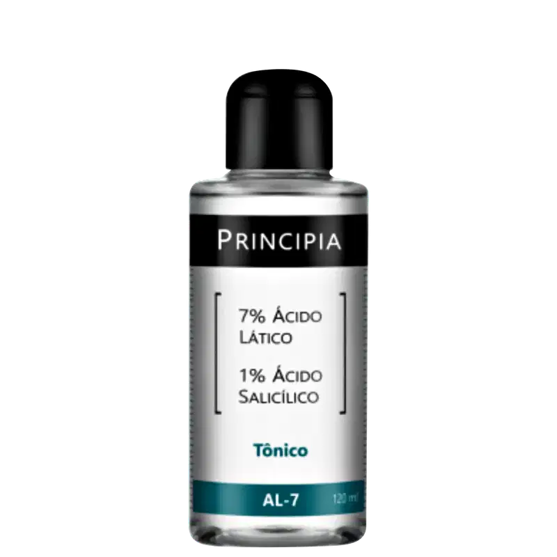 Principia AL-7 Ácido Lático 7% + Ácido Salicílico 1% - Tônico Facial 120ml