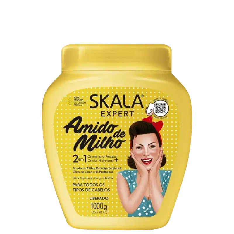 Skala Expert Amido de Milho - Creme de Hidratação 1kg