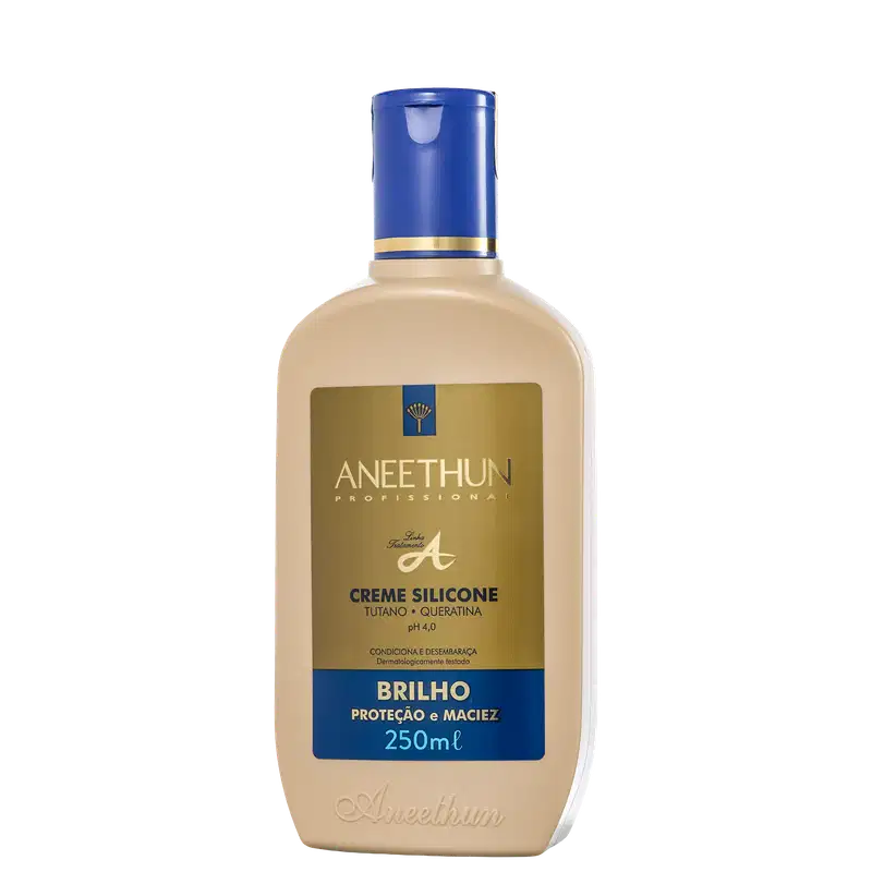 Aneethun Linha A Silicone com Tutano e Queratina - Creme Capilar 250ml