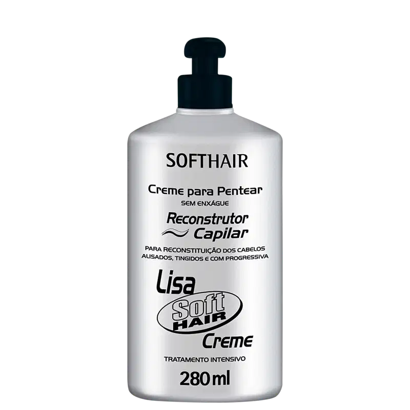 Soft Hair Lisa Creme - Creme de Pentear Reconstrutor  280ml