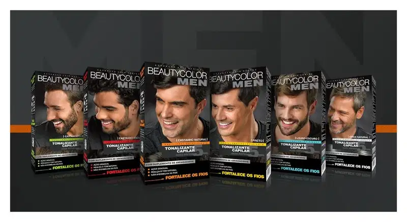 Beautycolor Men Kit Tonalizante Capilar Sem Amônia Cinza Natural