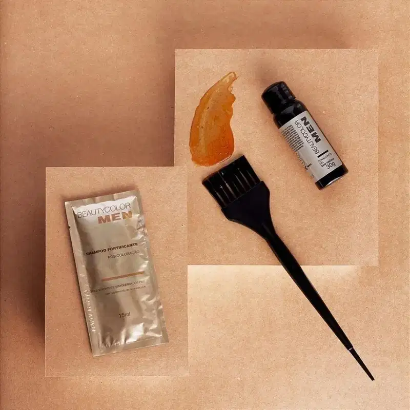 Beautycolor Men Kit Tonalizante Capilar Sem Amônia Cinza Natural