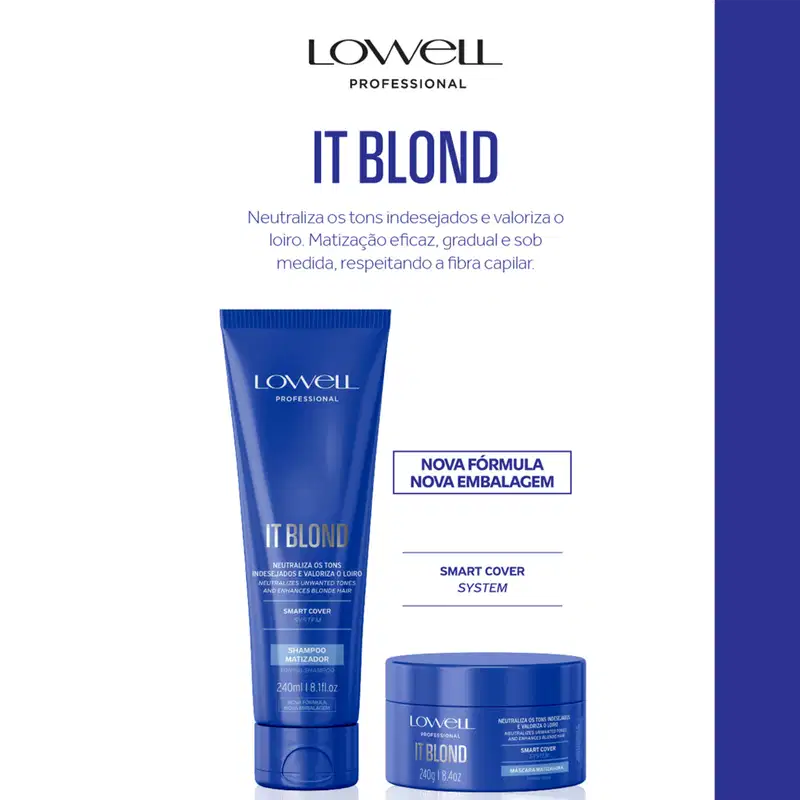 Kit Lowell Violet Platinum Duo Clean (2 Unidades)