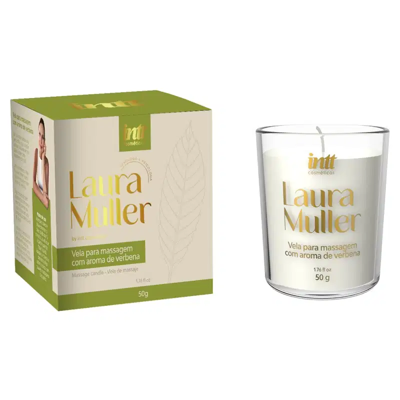 Intt By Laura Muller Verbena - Vela para Massagem 50g