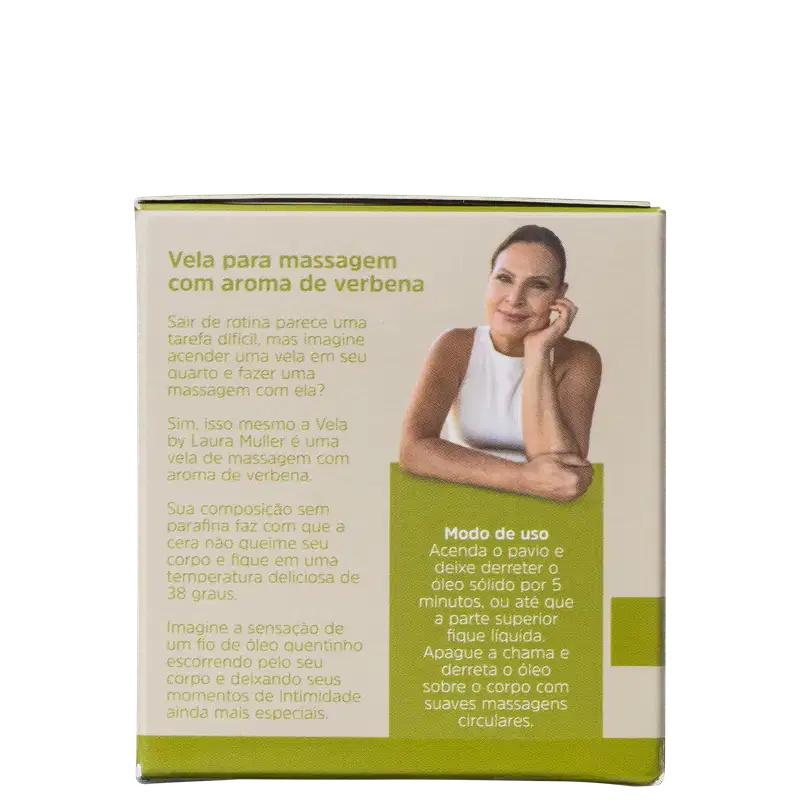 Intt By Laura Muller Verbena - Vela para Massagem 50g
