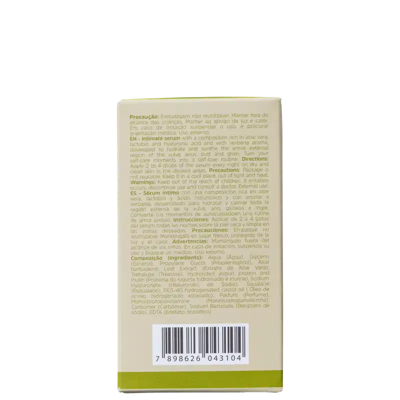 Intt By Laura Muller - Sérum Íntimo 23g