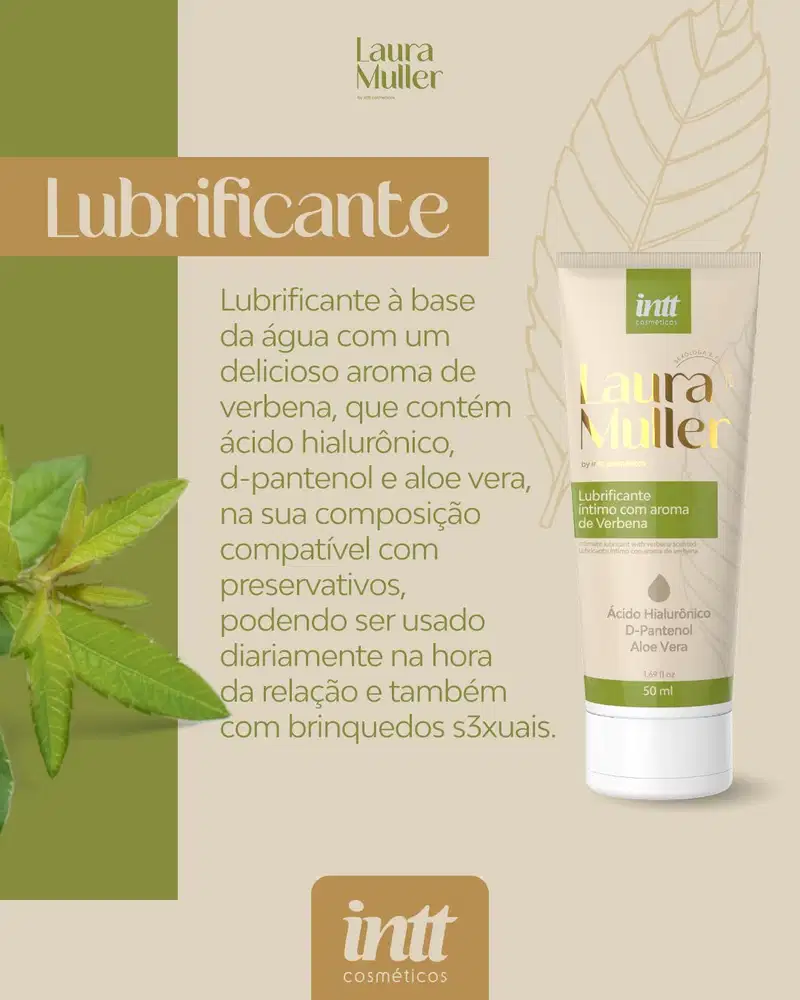 Intt By Laura Muller De Verbana - Lubrificante Íntimo 50ml