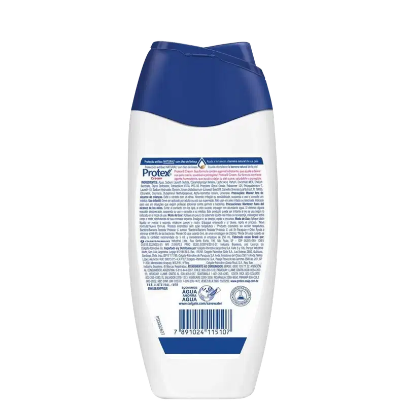 Protex Cream - Sabonete Líquido Antibacteriano 250ml
