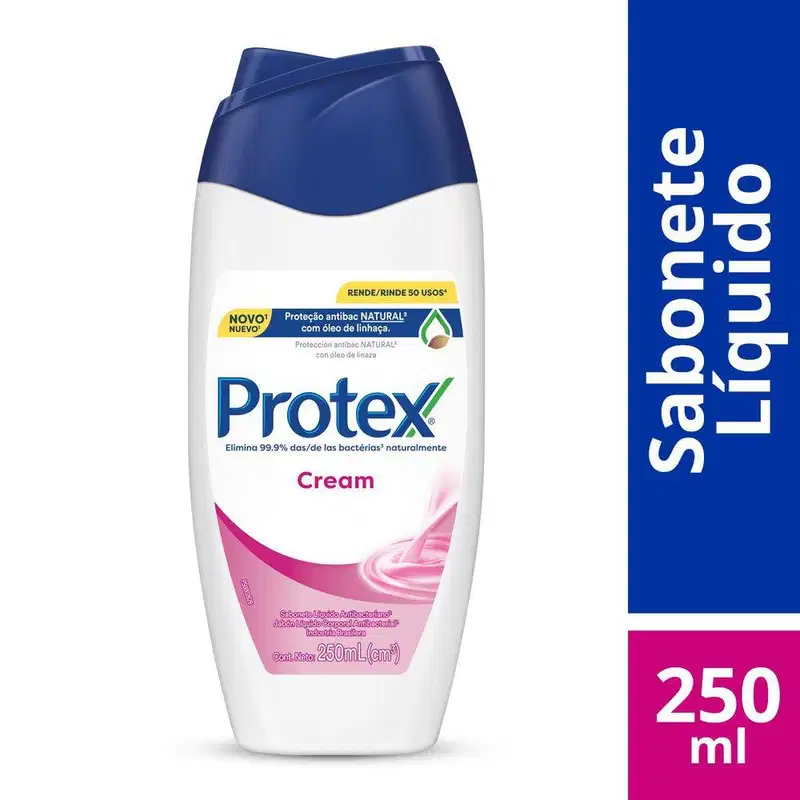 Protex Cream - Sabonete Líquido Antibacteriano 250ml
