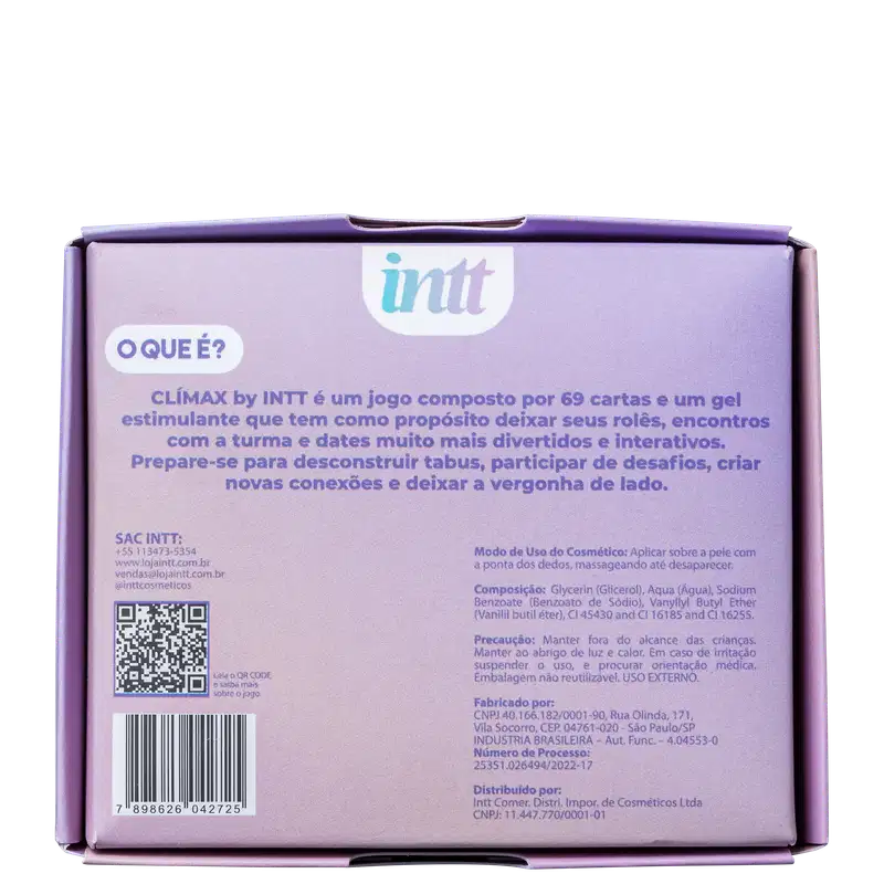 Intt Clímax - Jogo de Cartas Erótico