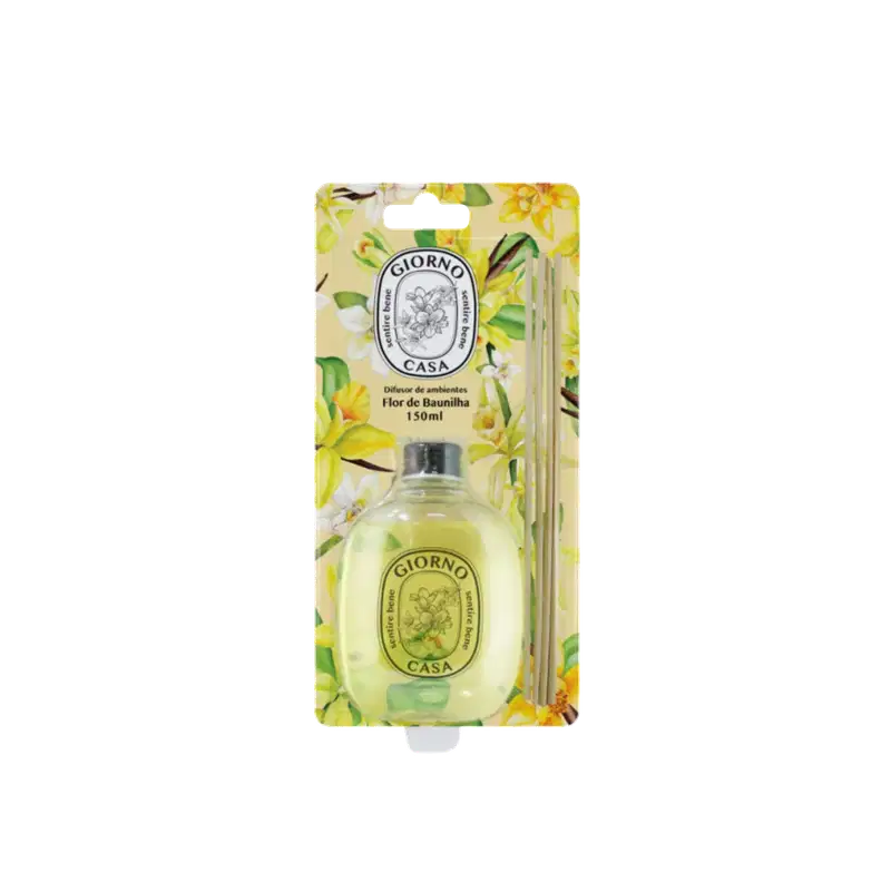 Giorno Casa Sentire Bene Flor de Baunilha - Difusor de Ambientes 150ml
