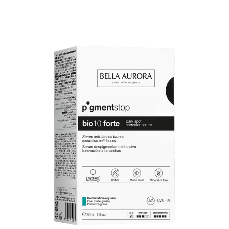 Bella Aurora Anti-Manchas Bio10 Forte - Tratamento Despigmentante para Pele 30ml