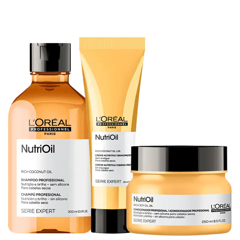 Kit L'Oréal Professionnel NutriOil Trio (3 Produtos)