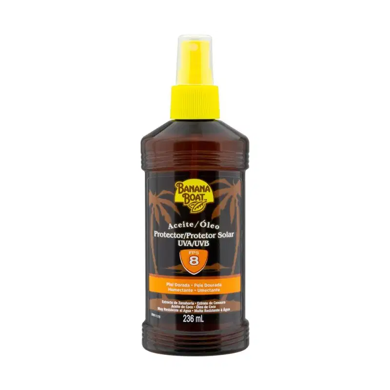 Banana Boat FPS 8 - Spray Bronzeador 236ml