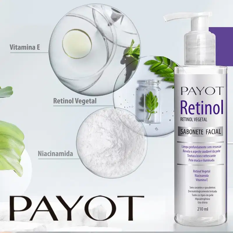 Payot Retinol - Sabonete Facial Líquido 210ml