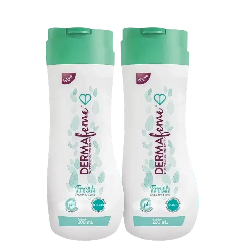 Kit Cimed DermaFeme Fresh Sabonete Íntimo (2 Unidades)