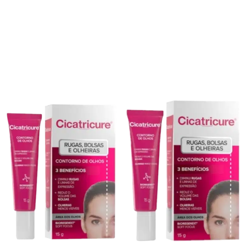 Kit Cicatricure Contorno de Olhos Double (2 Unidades)