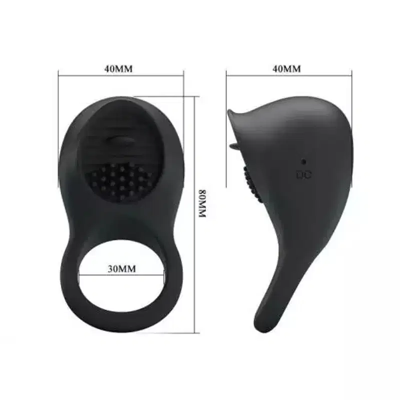 Anel Peniano Vibratório Pretty Love Ring Shaking II, 1 produto.