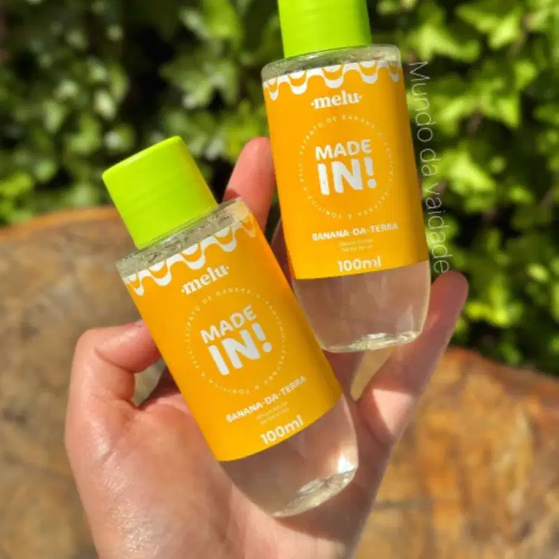 Melu Made In! Banana da Terra Tônico Facial 100ml