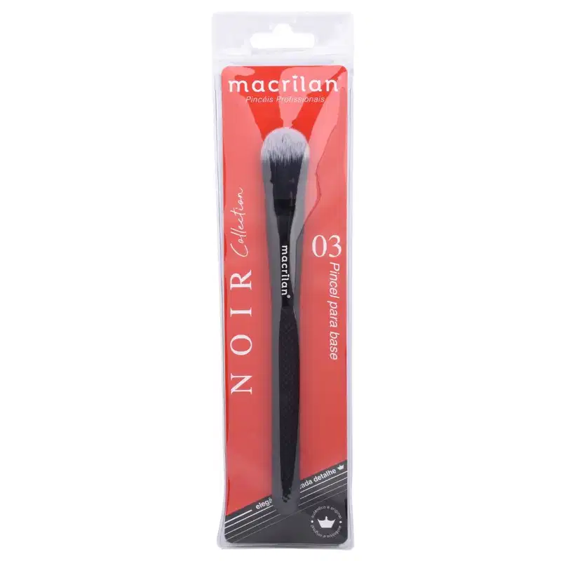 Pincel Profissional Para Base Noir Macrilan - N03