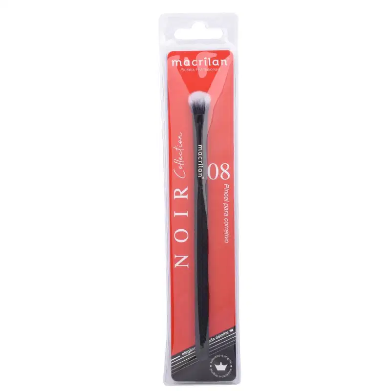 Pincel Profissional Para Corretivo Noir Macrilan - N08