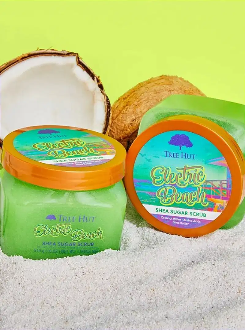 Tree Hut Electric Beach Shea Sugar Scrub - Esfoliante Corporal 510g