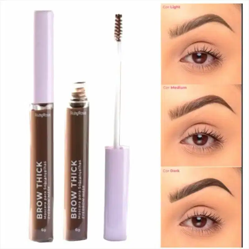 Ruby Rose Máscara de Sobrancelha Brow Thick HBF2800 6g cor: medium