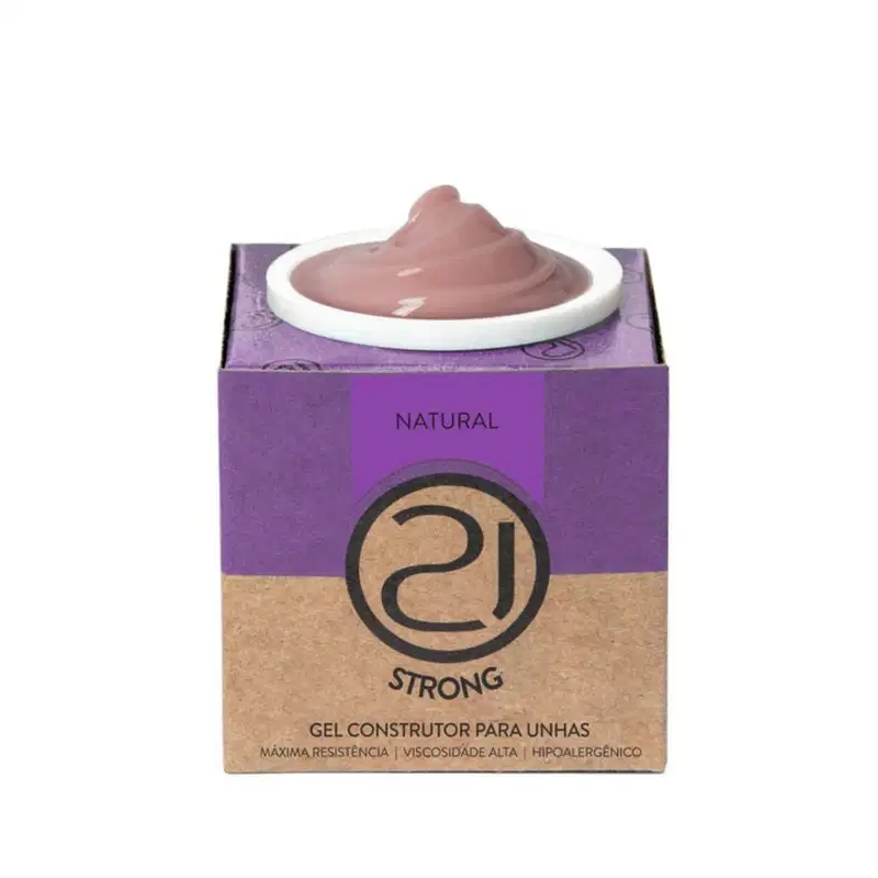 Gel Ecoline Natural - Strong 34g - Nails 21