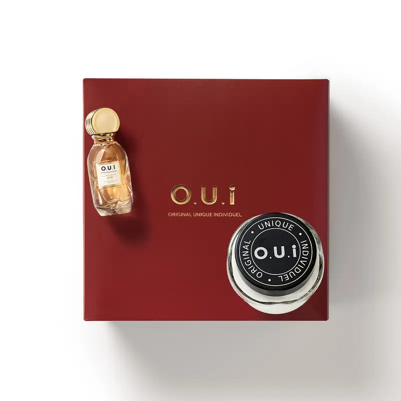 Combo O.U.i La Villette 470: Eau de Parfum 30ml + Crème Riche 200g + Caixa M