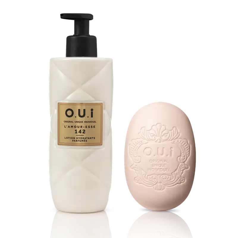 Combo L`Amour-Esse 142: Loção Corporal 400ml + Sabonete em Barra 90g