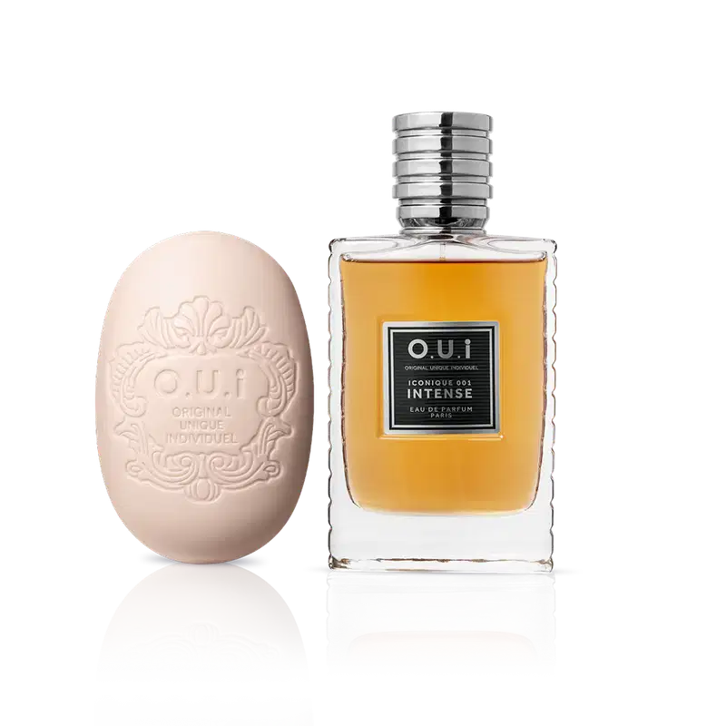 Combo Iconique 001 Intense: Eau De Parfum 75ml + Sabonete em Barra 90g