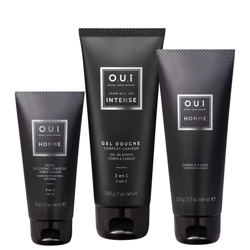 Kit O.U.i Intense Homme Trio (3 Produtos)